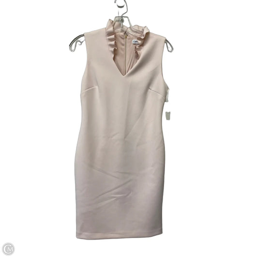 Dress Work By Calvin Klein In Pink, Size: 6p