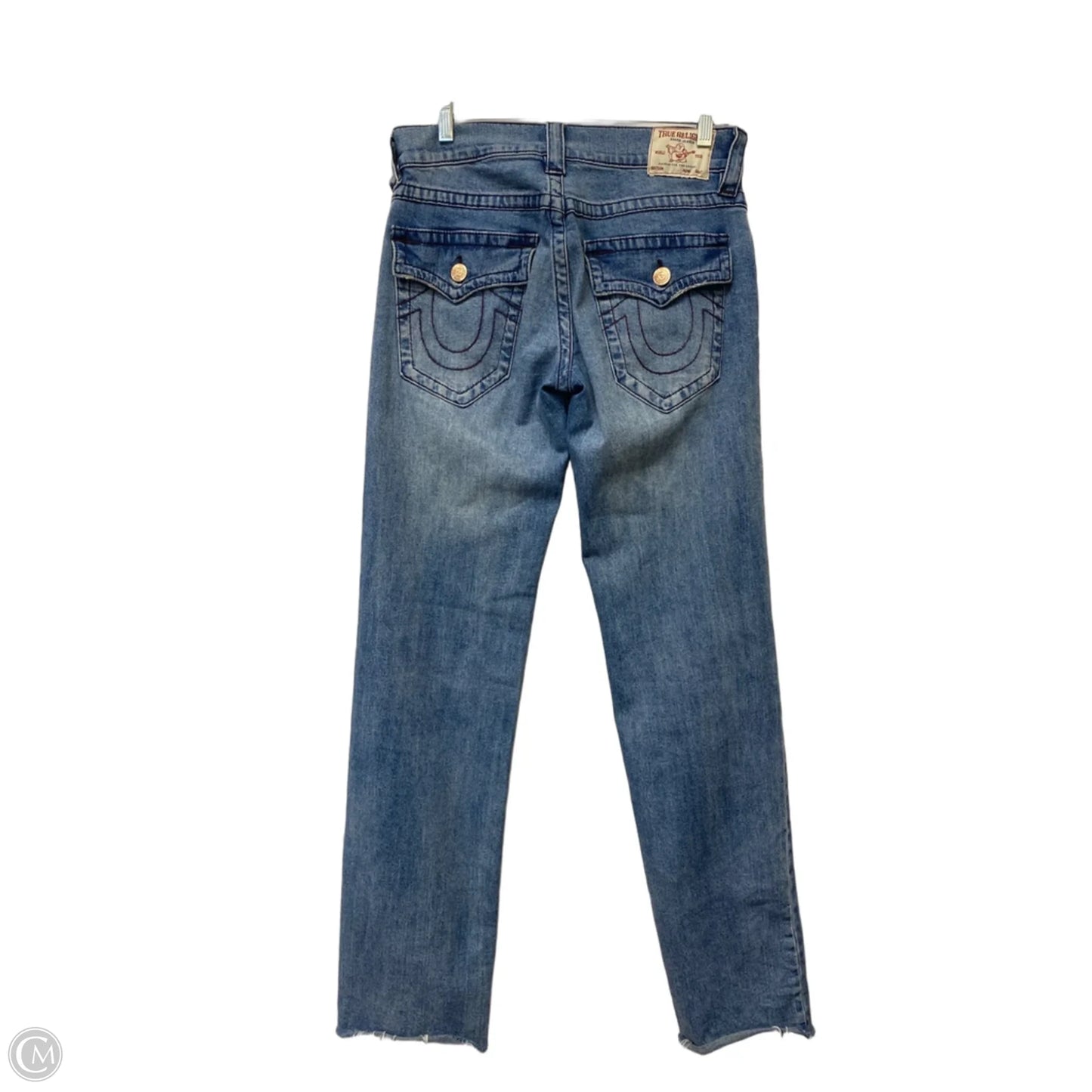 Jeans Straight By True Religion In Blue Denim, Size: 2