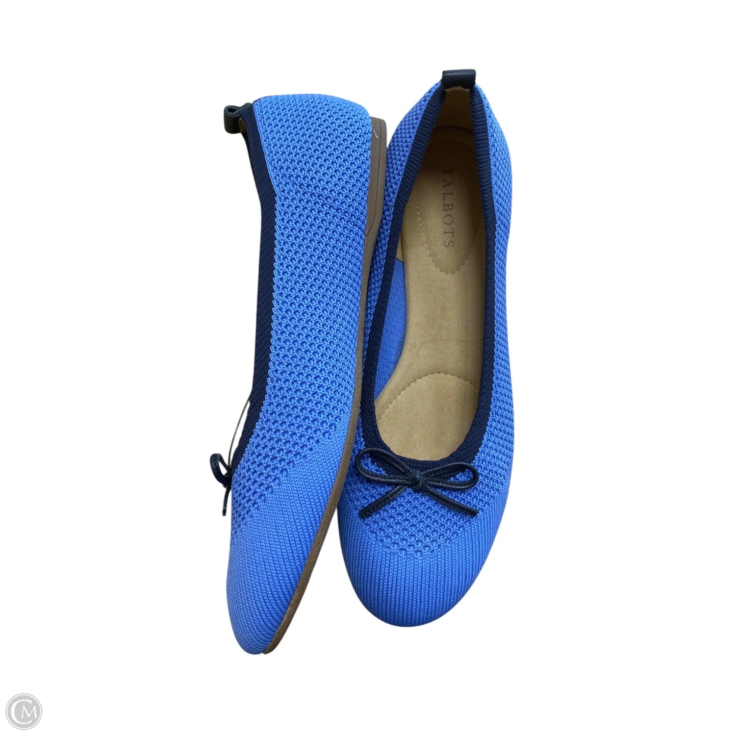 Shoes Flats By Talbots In Blue, Size: 10.5