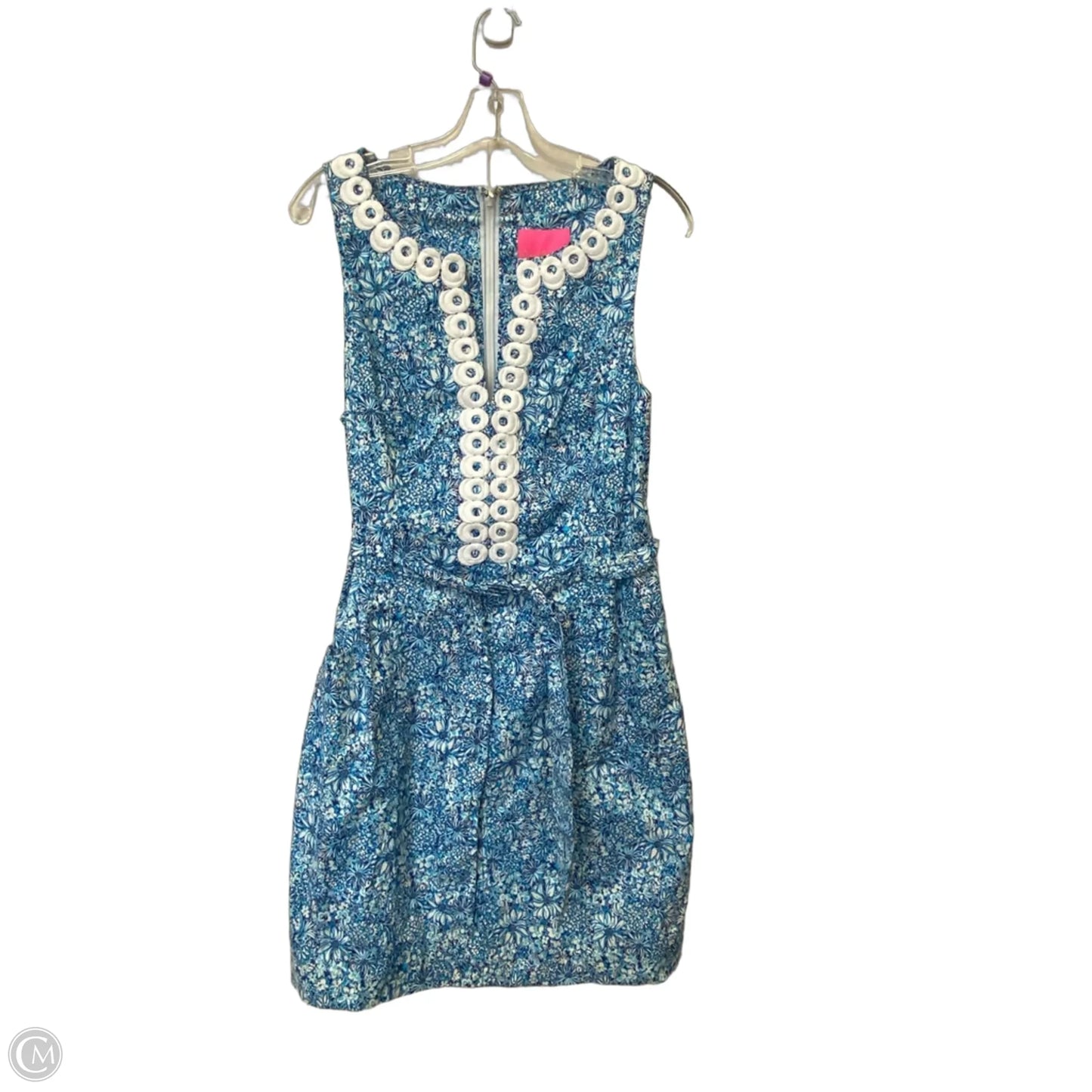Dress Designer By Lilly Pulitzer In Blue, Size: 12
