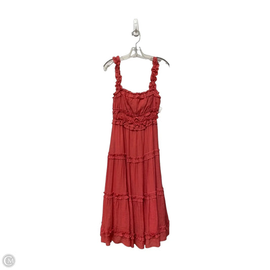 Dress Casual Maxi By &merci In Pink, Size: Xl