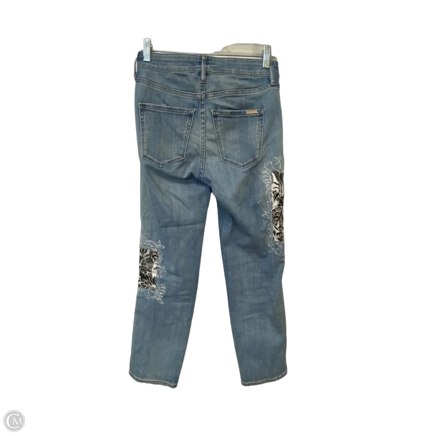 Jeans Straight By White House Black Market In Blue Denim, Size: 0