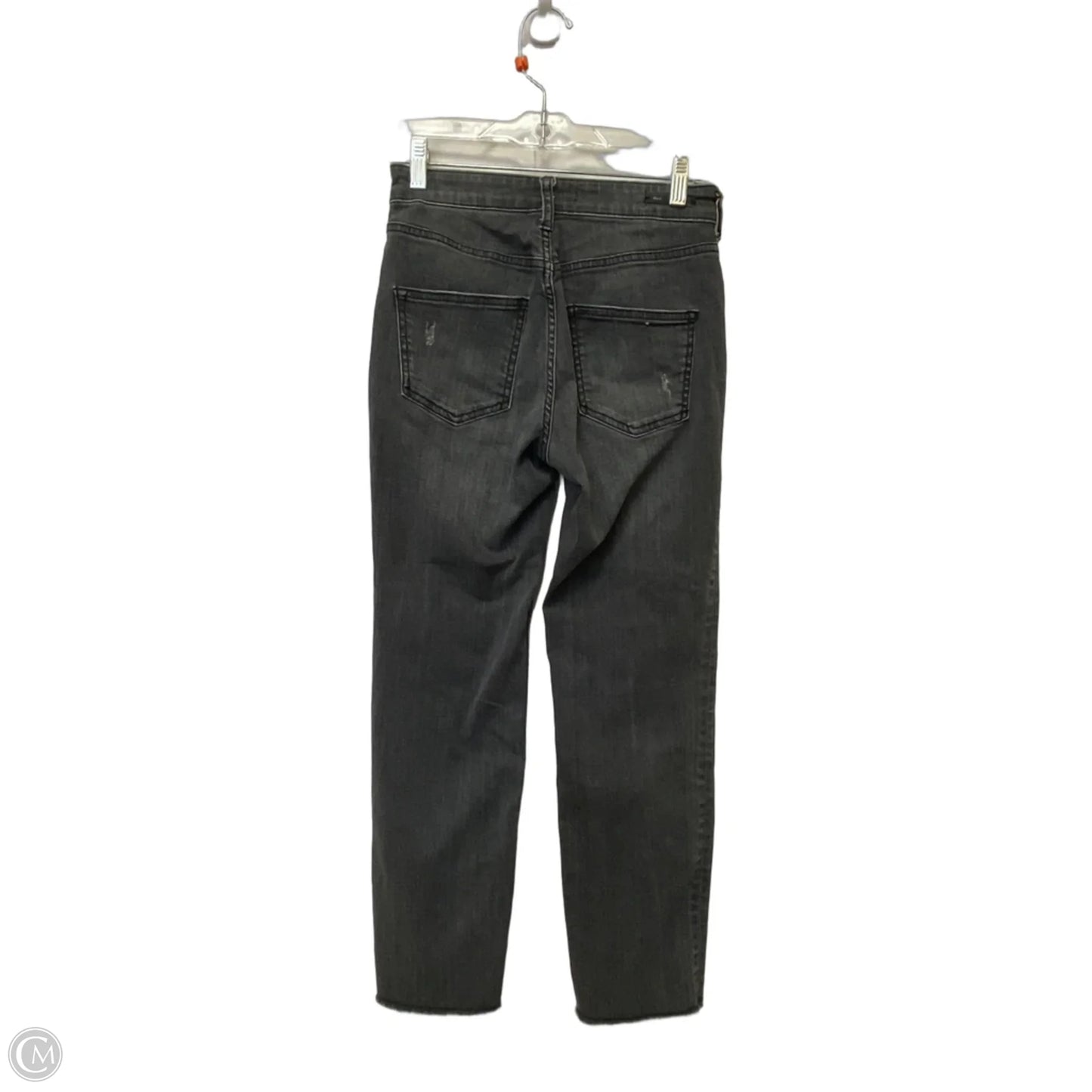 Jeans Straight By Pilcro In Black Denim, Size: 0