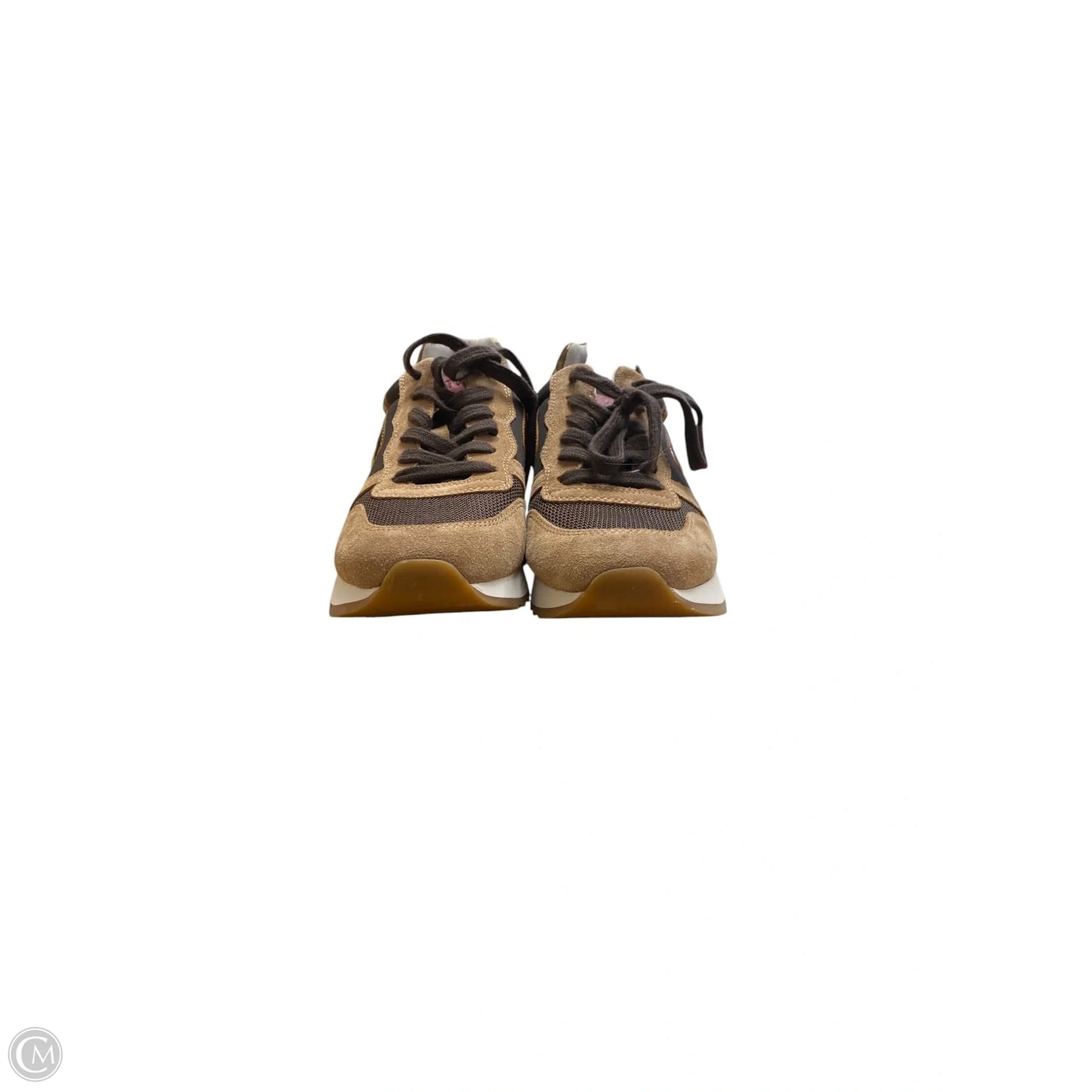 Shoes Sneakers By Soffe In Brown, Size: 8