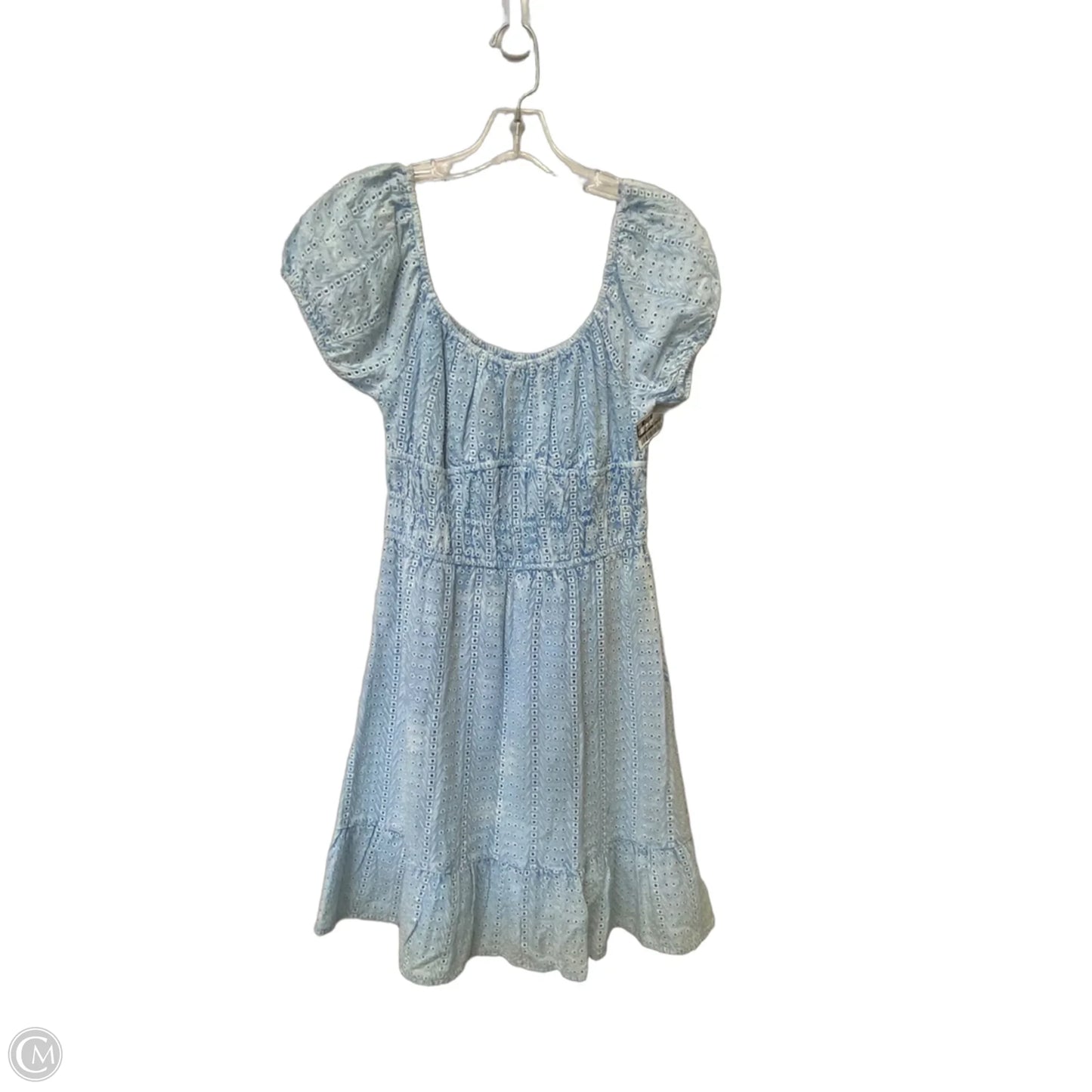 Dress Casual Midi By Sim & Sam In Blue Denim, Size: S