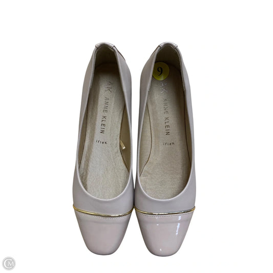 Shoes Heels Wedge By Anne Klein In Tan, Size: 9