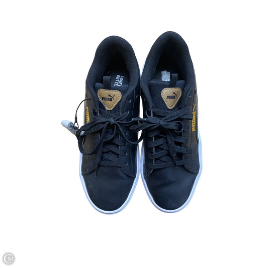Shoes Sneakers By Puma In Black, Size: 10