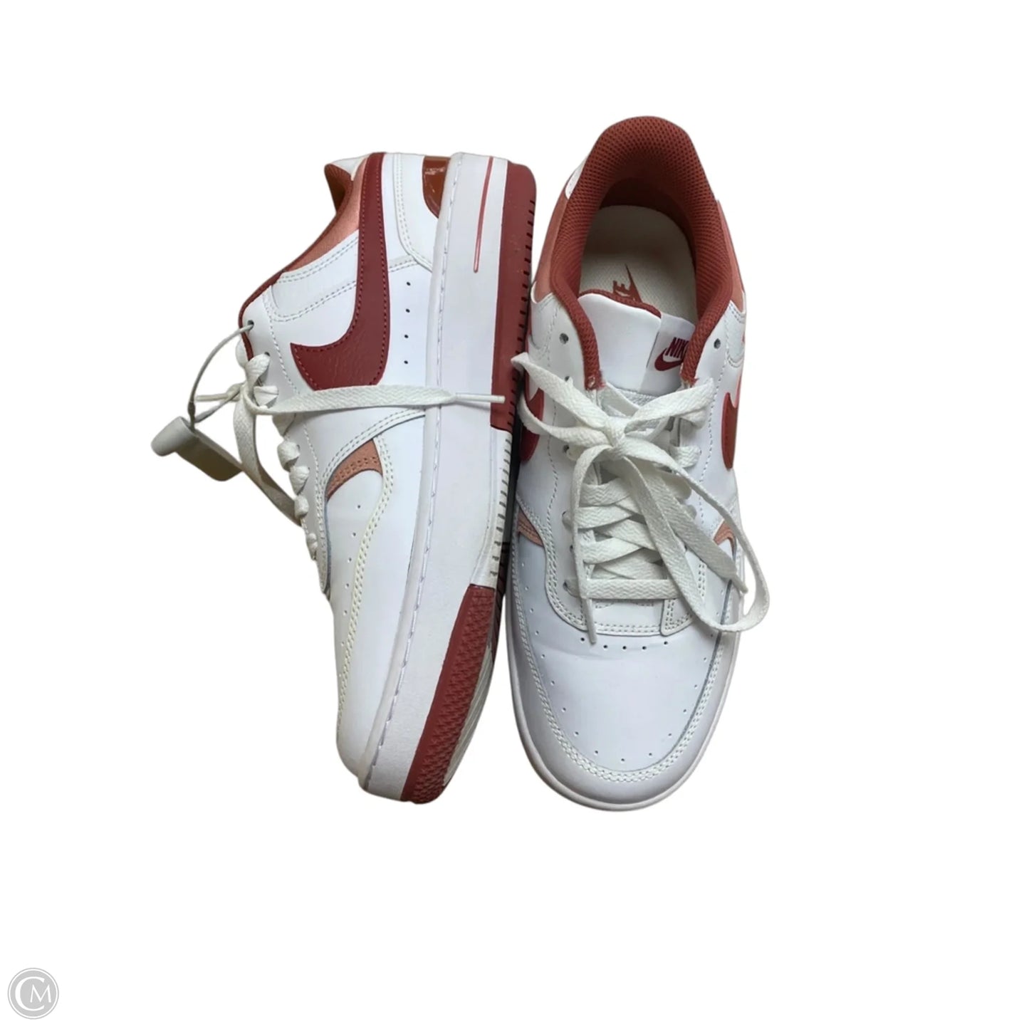 Shoes Sneakers By Nike In Pink & White, Size: 11