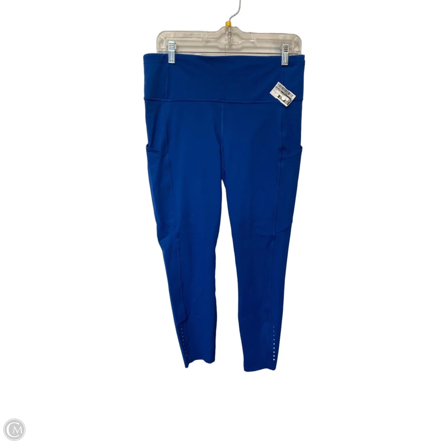 Athletic Leggings By Lululemon In Blue, Size: 12