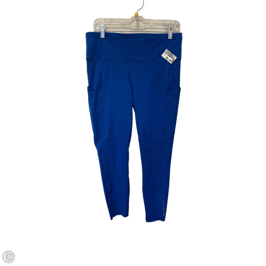 Athletic Leggings By Lululemon In Blue, Size: 12