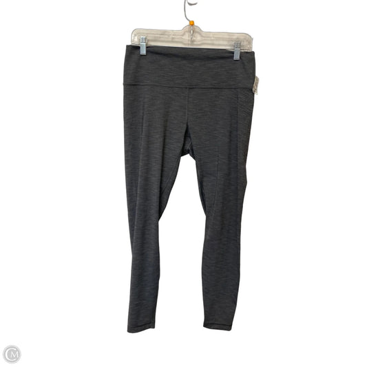 Athletic Leggings By Lululemon In Grey, Size: 12