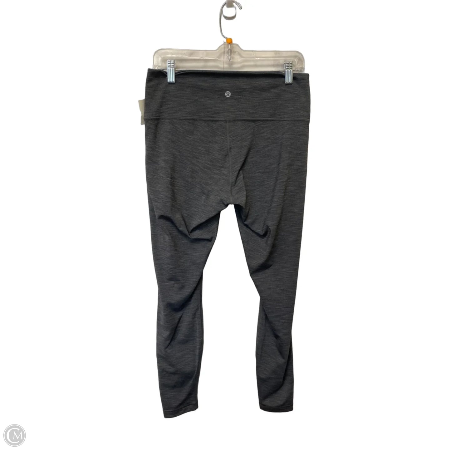 Athletic Leggings By Lululemon In Grey, Size: 12