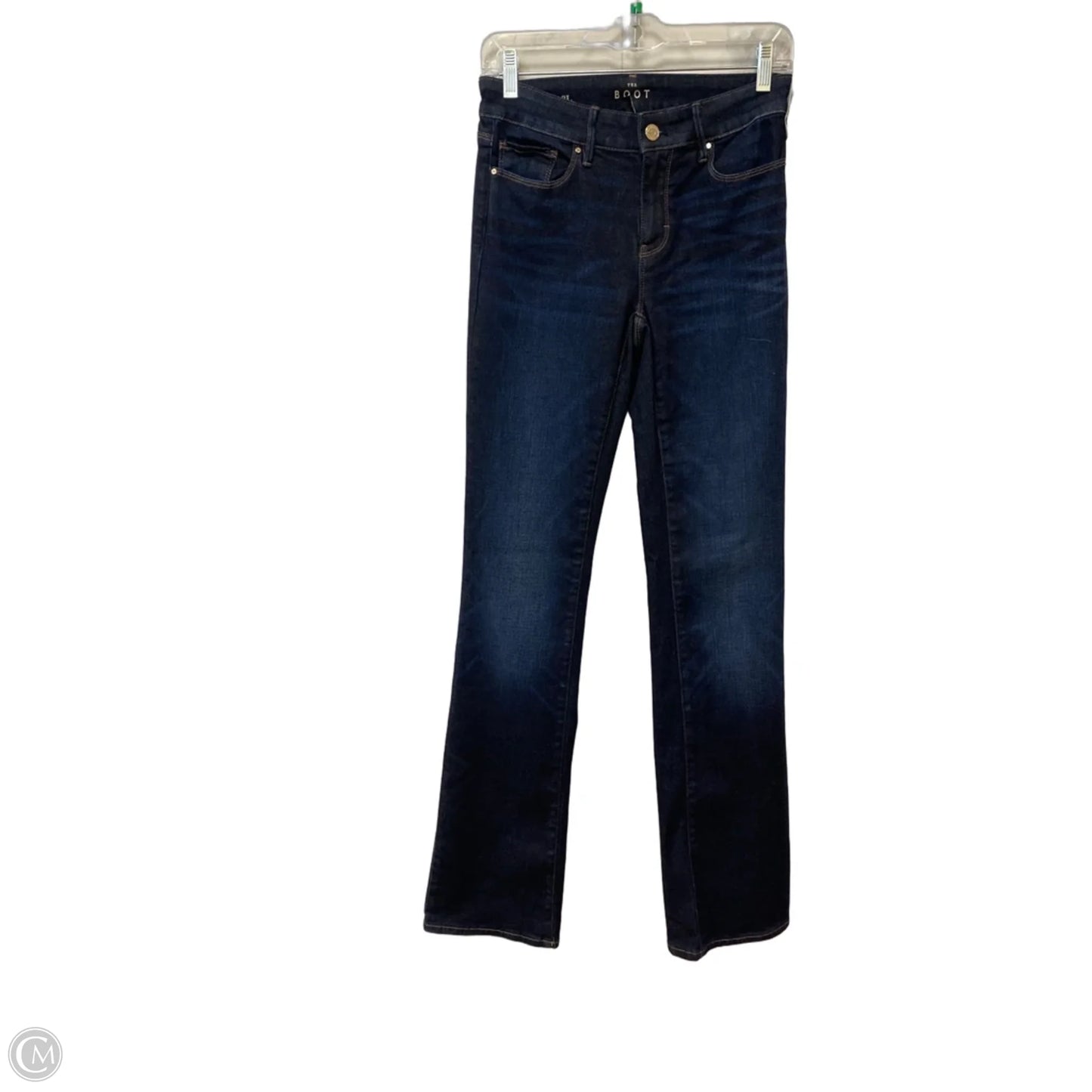 Jeans Boot Cut By White House Black Market In Blue Denim, Size: 2l