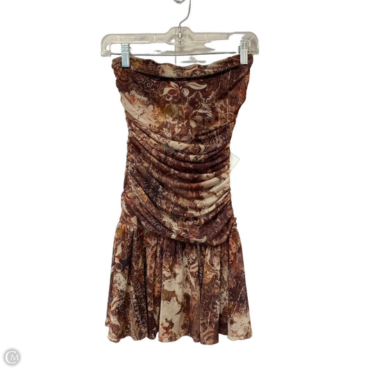 Dress Casual Short By Windsor In Brown, Size: M