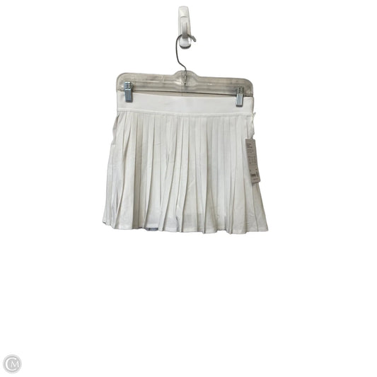 Athletic Skort By Athleta In White, Size: S