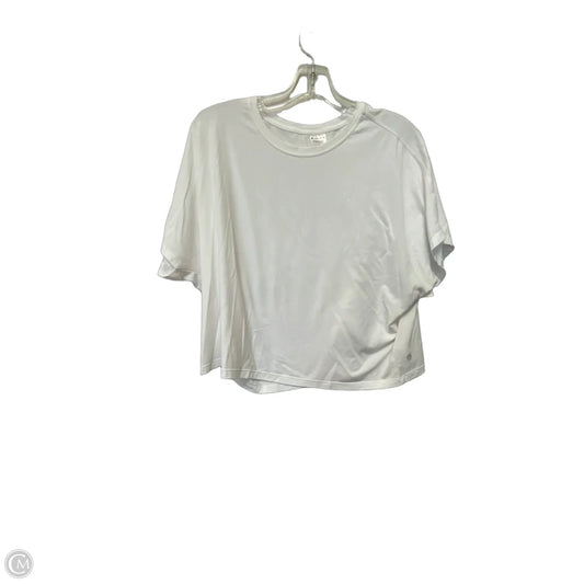 Top Short Sleeve Basic By Athleta In White, Size: M