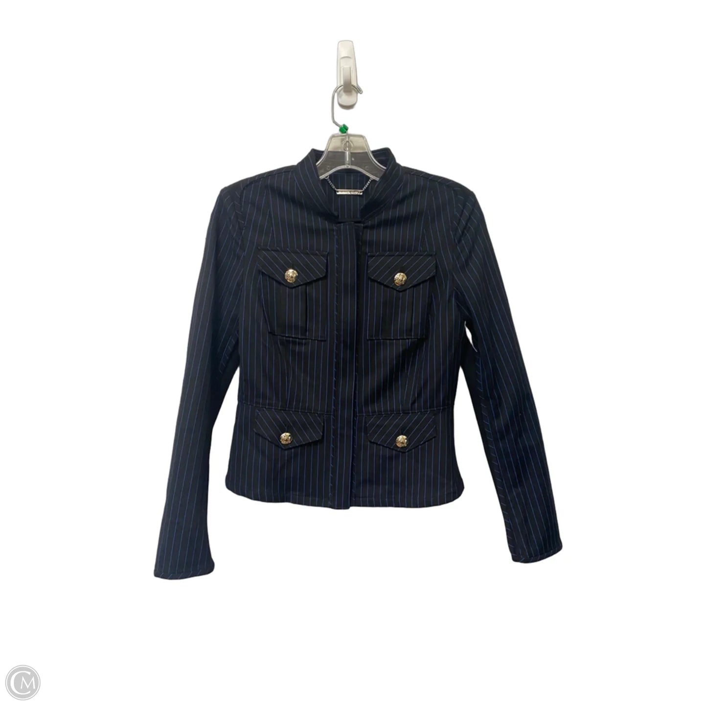 Blazer By White House Black Market In Striped Pattern, Size: 0