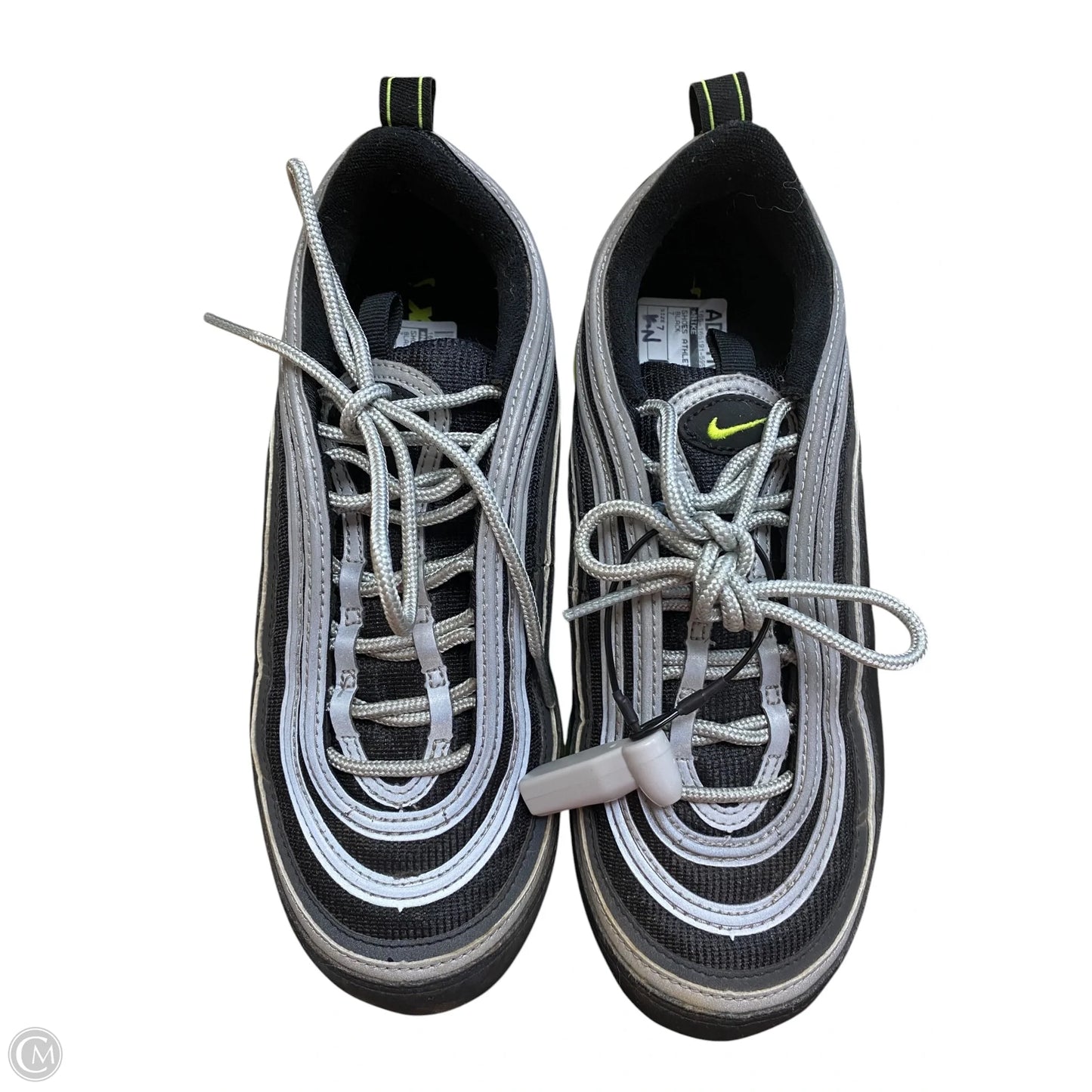 Shoes Athletic By Nike In Black, Size: 7