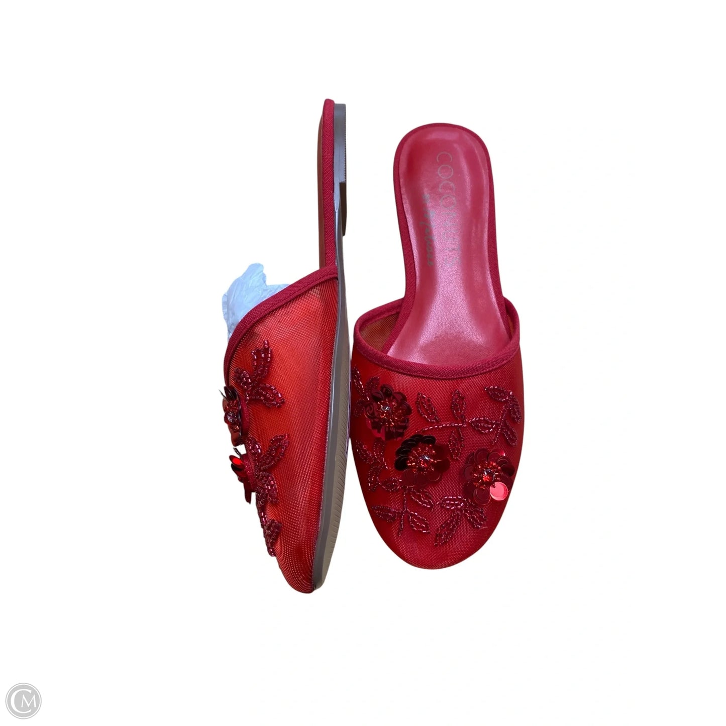 Shoes Flats By Coconuts In Red, Size: 7