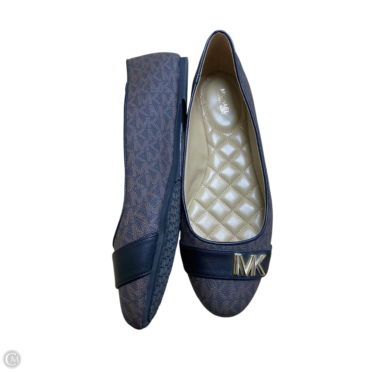 Shoes Flats By Michael By Michael Kors In Brown, Size: 10