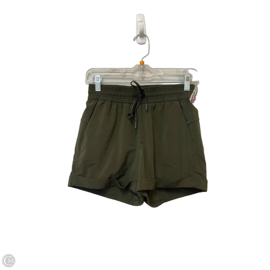 Athletic Shorts By Lululemon In Green, Size: 4