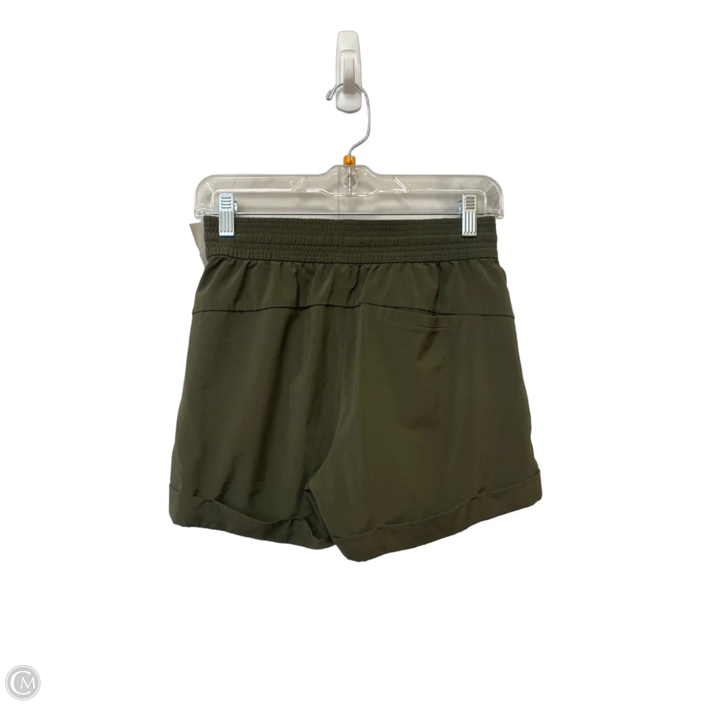 Athletic Shorts By Lululemon In Green, Size: 4