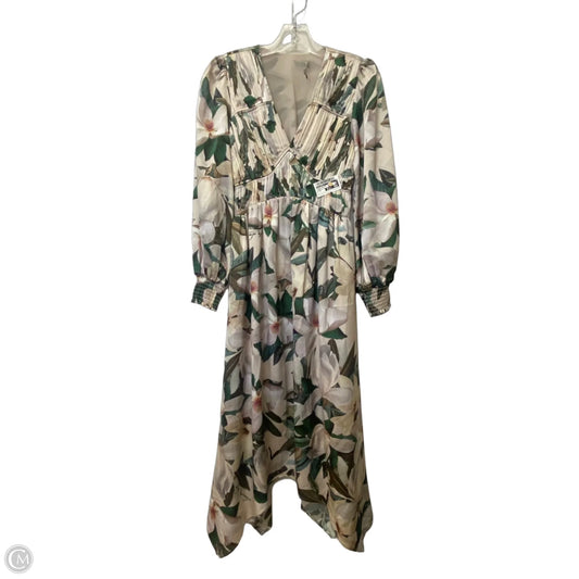 Dress Designer By All Saints In Floral Print, Size: 0