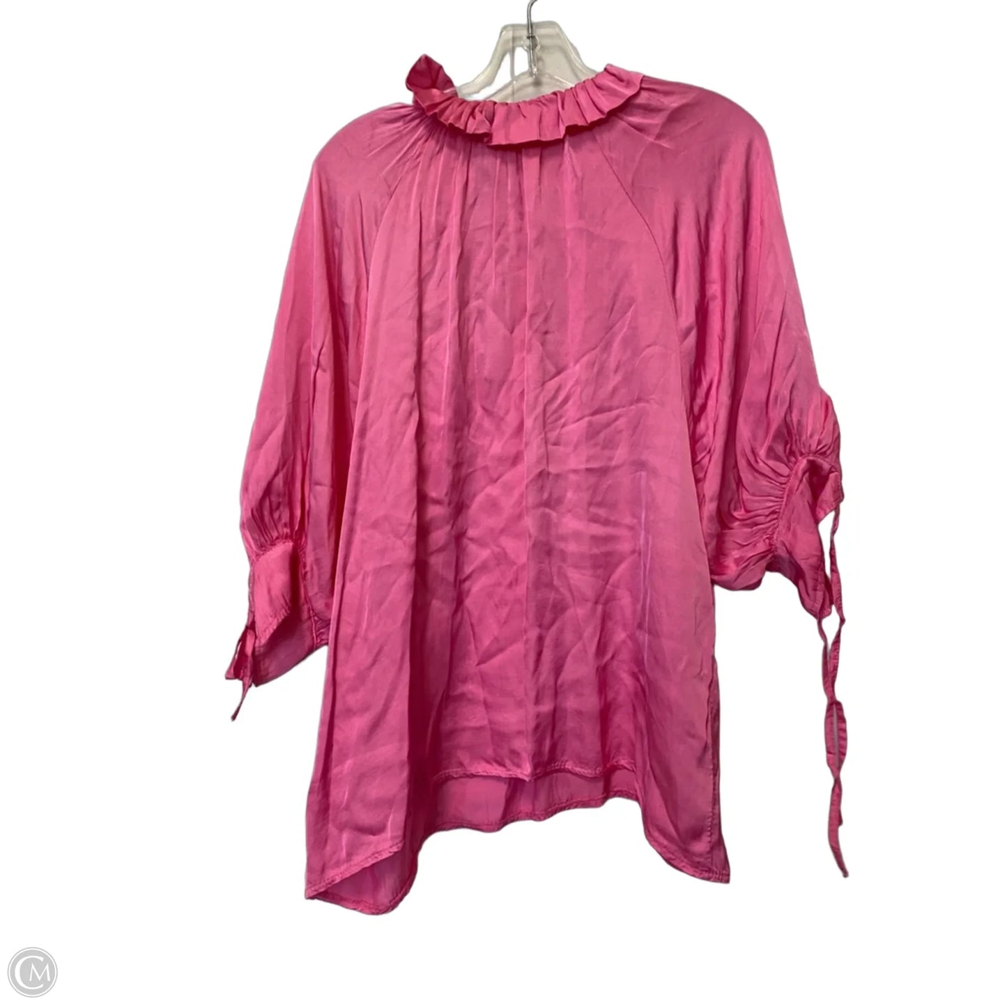 Top Short Sleeve By Clothes Mentor In Pink, Size: M