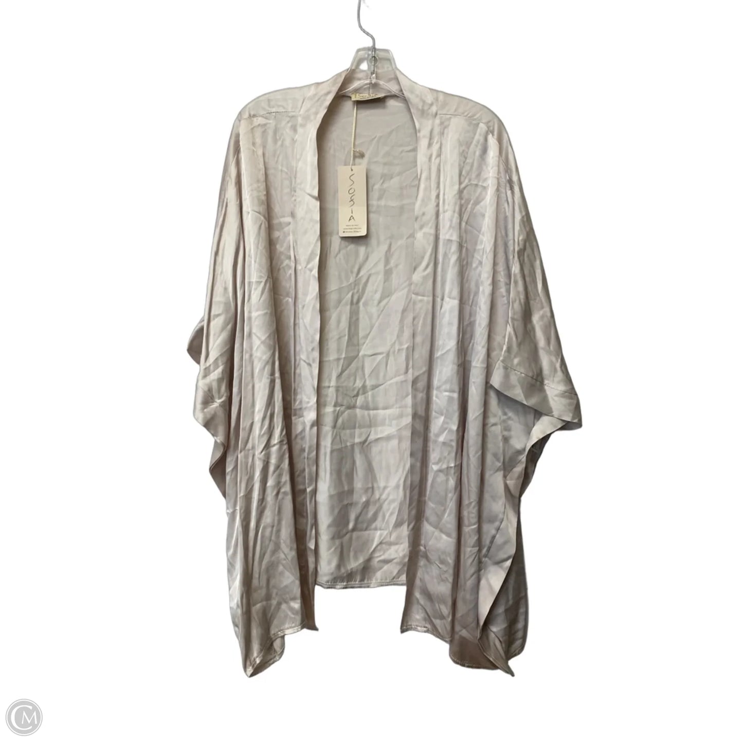Shawl By Clothes Mentor In Cream, Size: Osfm