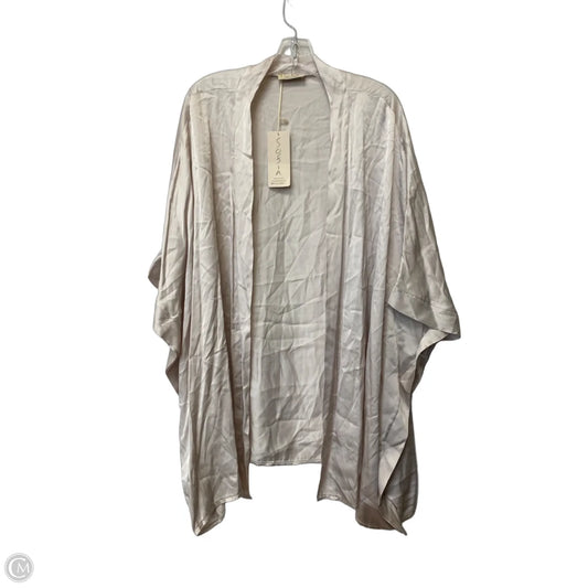 Shawl By Clothes Mentor In Cream, Size: Osfm