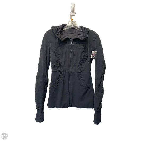 Athletic Jacket By Lululemon In Grey, Size: S
