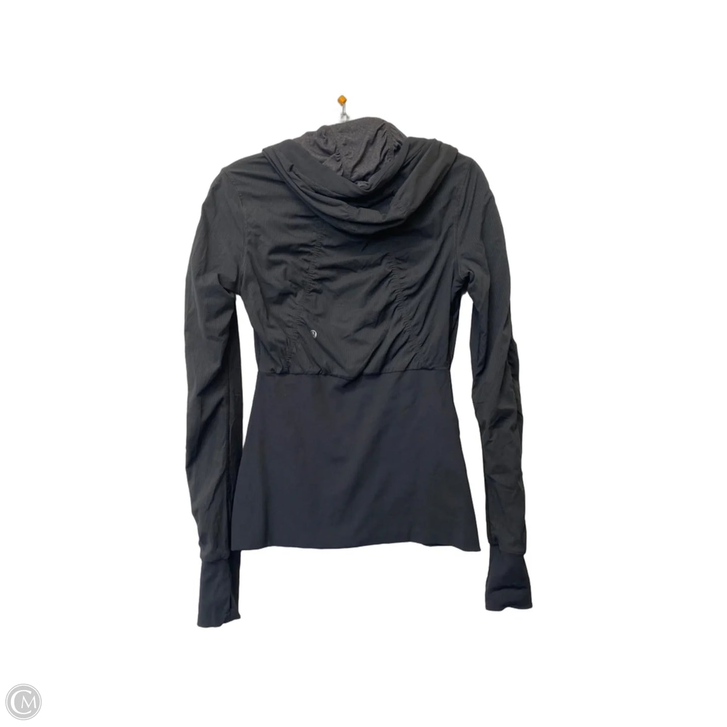 Athletic Jacket By Lululemon In Grey, Size: S