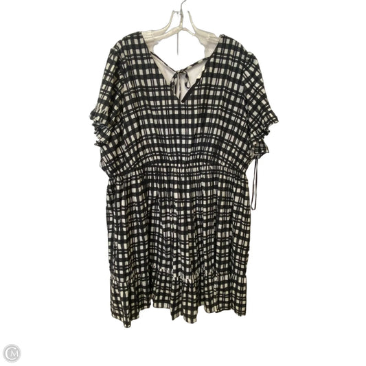 Dress Casual Midi By Terra & Sky In Black, Size: 3x