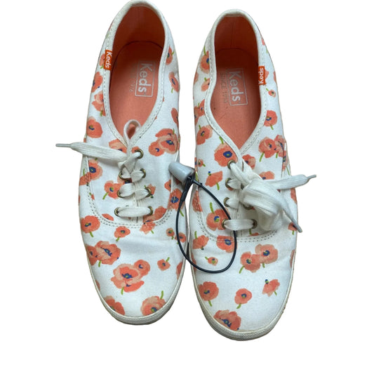 Shoes Flats By Keds In Floral Print, Size: 9