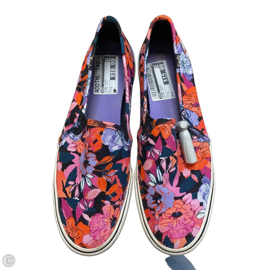 Shoes Flats By Keds In Floral Print, Size: 9