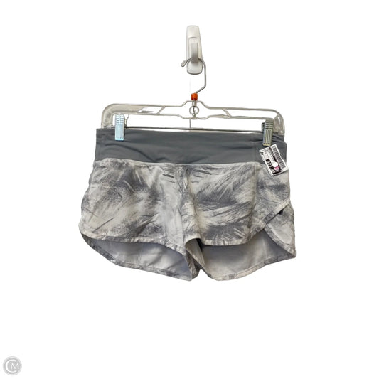 Athletic Shorts By Lululemon In Grey, Size: 4
