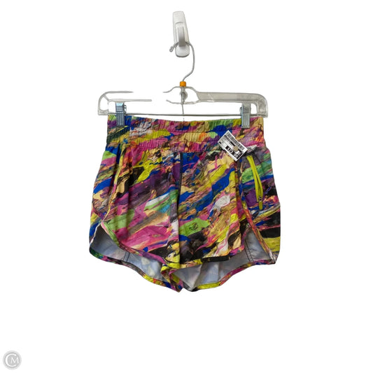 Athletic Shorts By Lululemon In Multi-colored, Size: 6