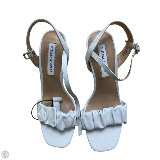Shoes Heels Stiletto By Chelsea And Violet In White, Size: 6.5