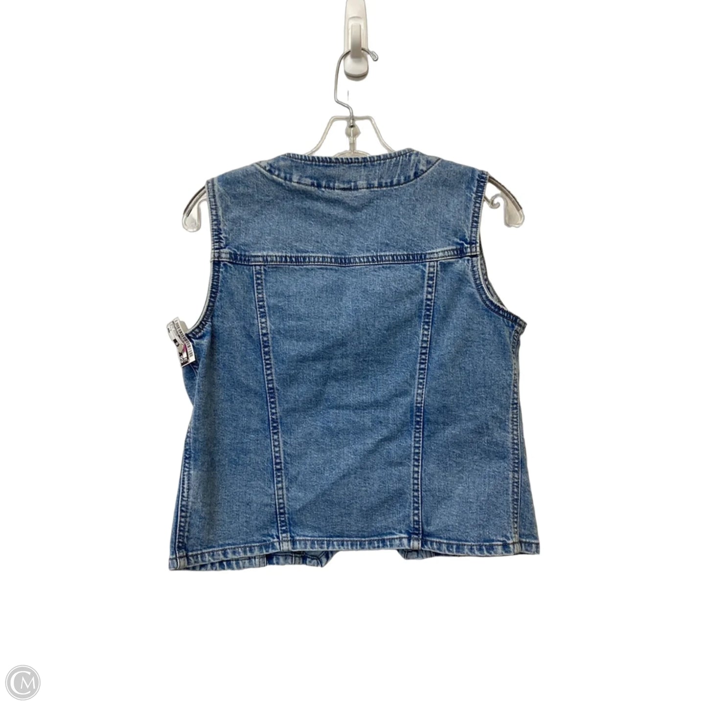 Vest Other By Universal Thread In Blue Denim, Size: S