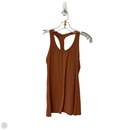 Athletic Tank Top By Lululemon In Brown, Size: S