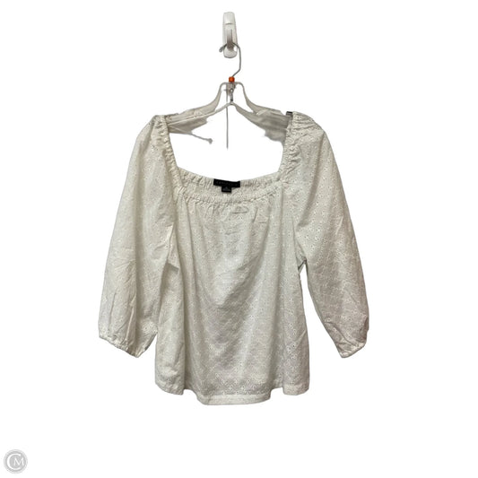 Top Long Sleeve By Sanctuary In White, Size: Xl