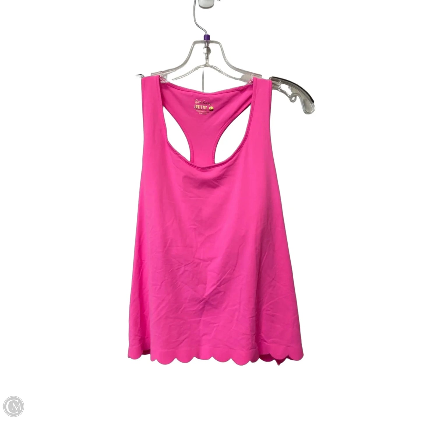 Top Sleeveless Designer By Lilly Pulitzer In Pink, Size: L