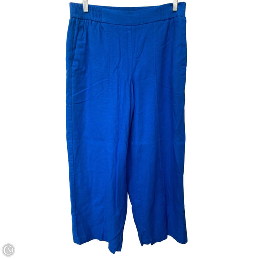 Pants Linen By Nine West In Blue, Size: S