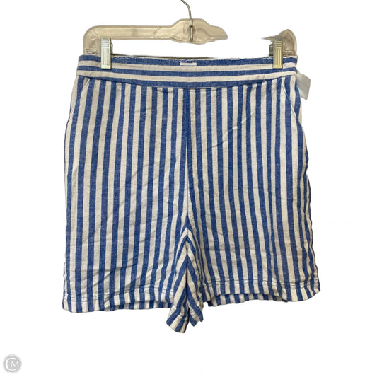 Shorts By Loft In Striped Pattern, Size: S
