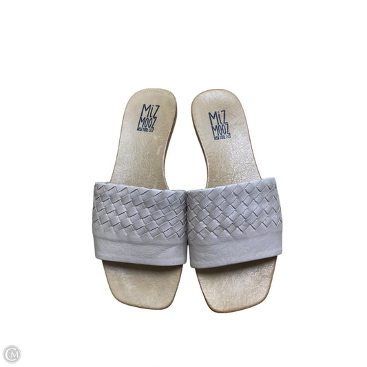 Sandals Flip Flops By Miz Mooz In Tan, Size: 7