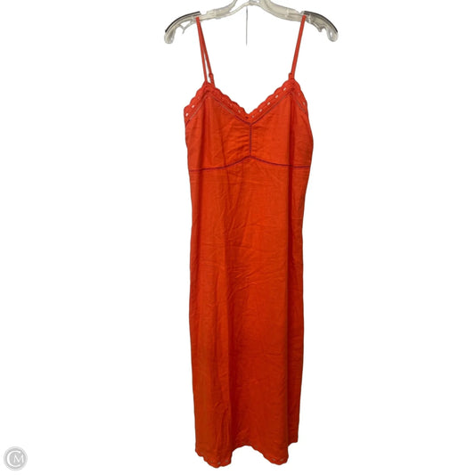 Dress Casual Maxi By Old Navy In Orange, Size: M