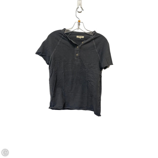 Top Short Sleeve By Madewell In Grey, Size: Xxs
