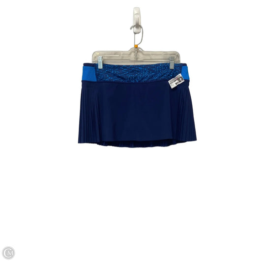 Athletic Skort By Lululemon In Blue, Size: 10
