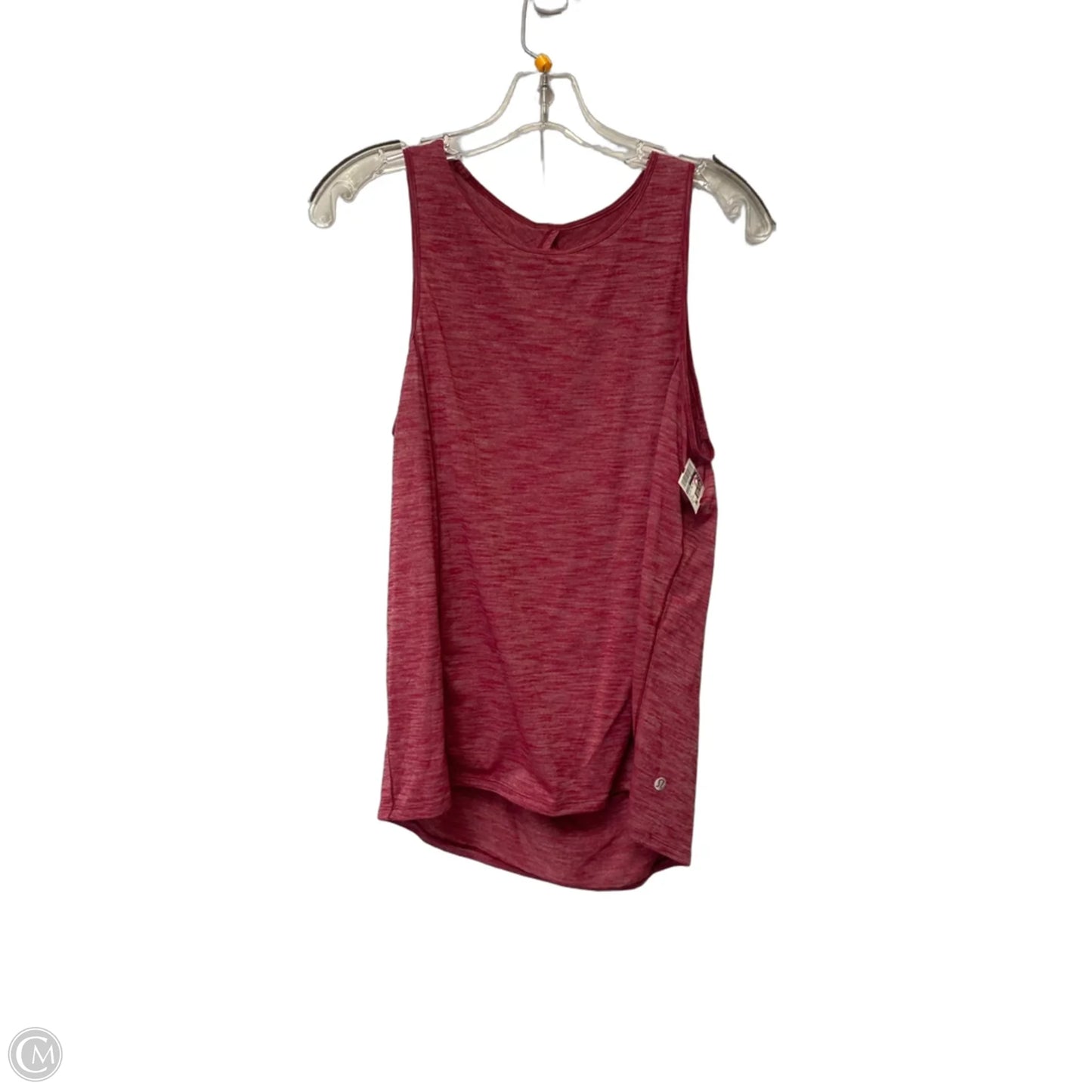Athletic Tank Top By Lululemon In Pink, Size: L