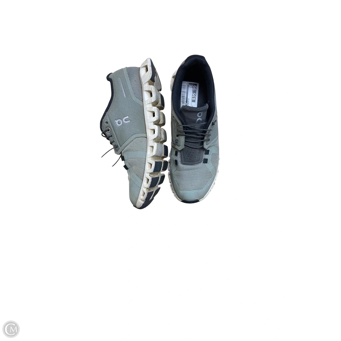 Shoes Athletic By On Cloud In Green, Size: 7.5